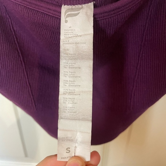 Fabletics Kinsley Square Neck Seamless Knit Bra - Picture 6 of 6